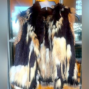 100% fur vest